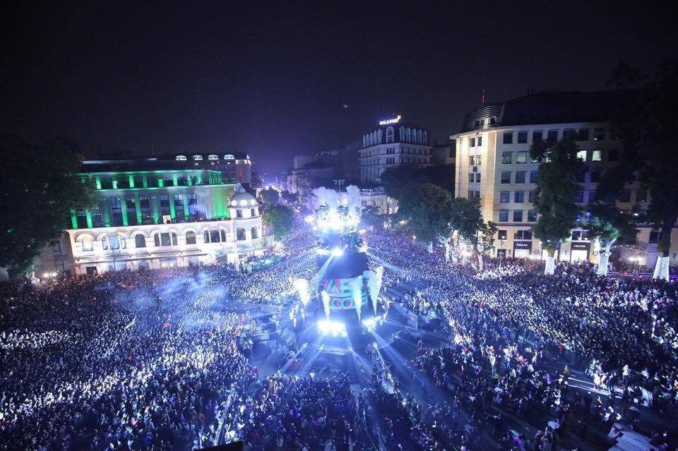 Countdown hàng năm tại Hà Nội