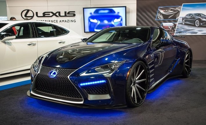 Ngắm phiên bản độc nhất Lexus LC500 Black Panther với mặt nạ siêu anh hùng Marvel