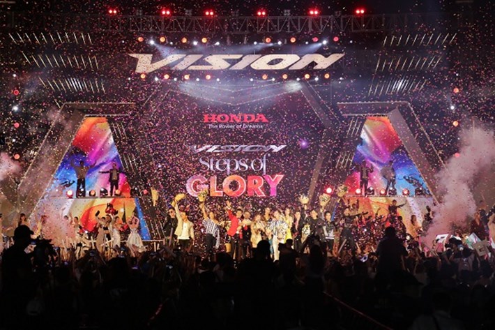 Honda Việt Nam đã mở rộng quy mô đêm hội âm nhạc - thời trang của 