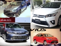 Toyota VN thông báo triệu hồi xe Corolla, Vios và Yaris