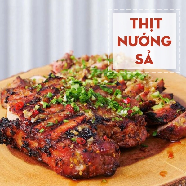 Món ngon cuối tuần - Thịt nướng sả