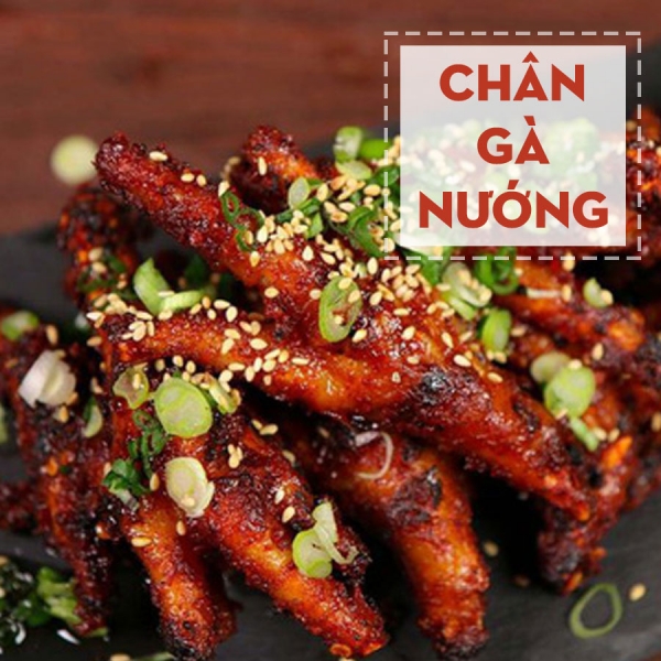 Món ngon cuối tuần: Chân gà nướng