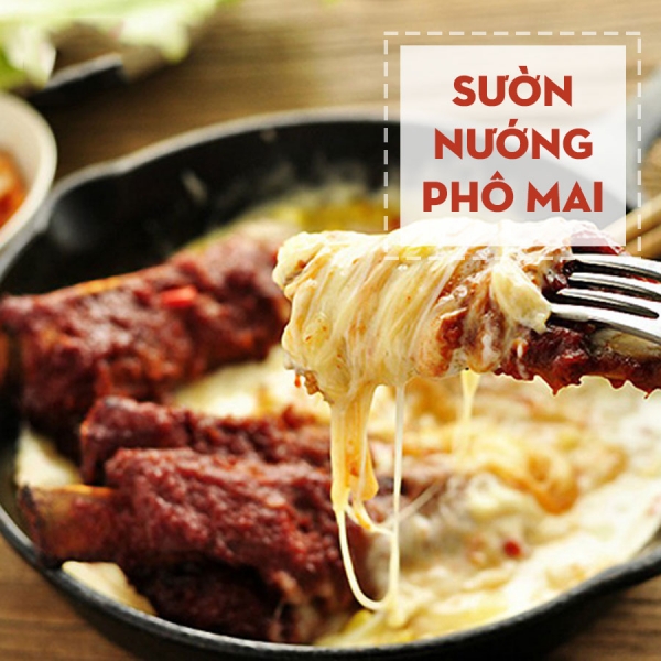 Món ngon cuối tuần - Sườn nướng phô mai