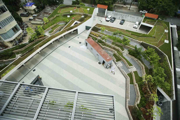 Bên trong ngôi nhà Xanh LHQ tại Việt Nam được giải thưởng công trình xanh thế giới 1