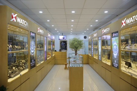 Hình ảnh hệ thống showroom đồng hồ Xwatch.