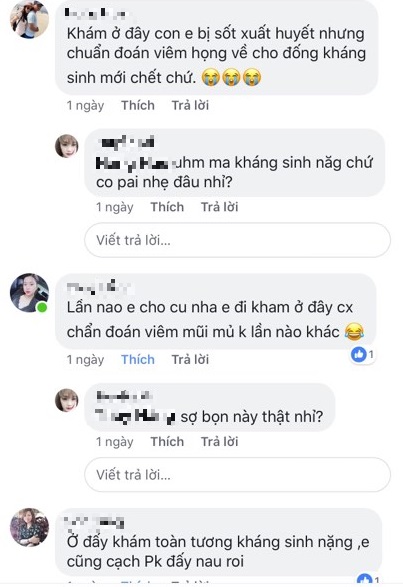 Phụ huynh đưa con đến khám tại đây đều có ấn tượng không tốt