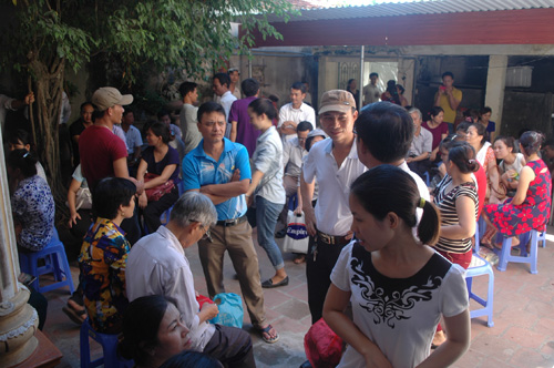 Bệnh nhân đến nhà