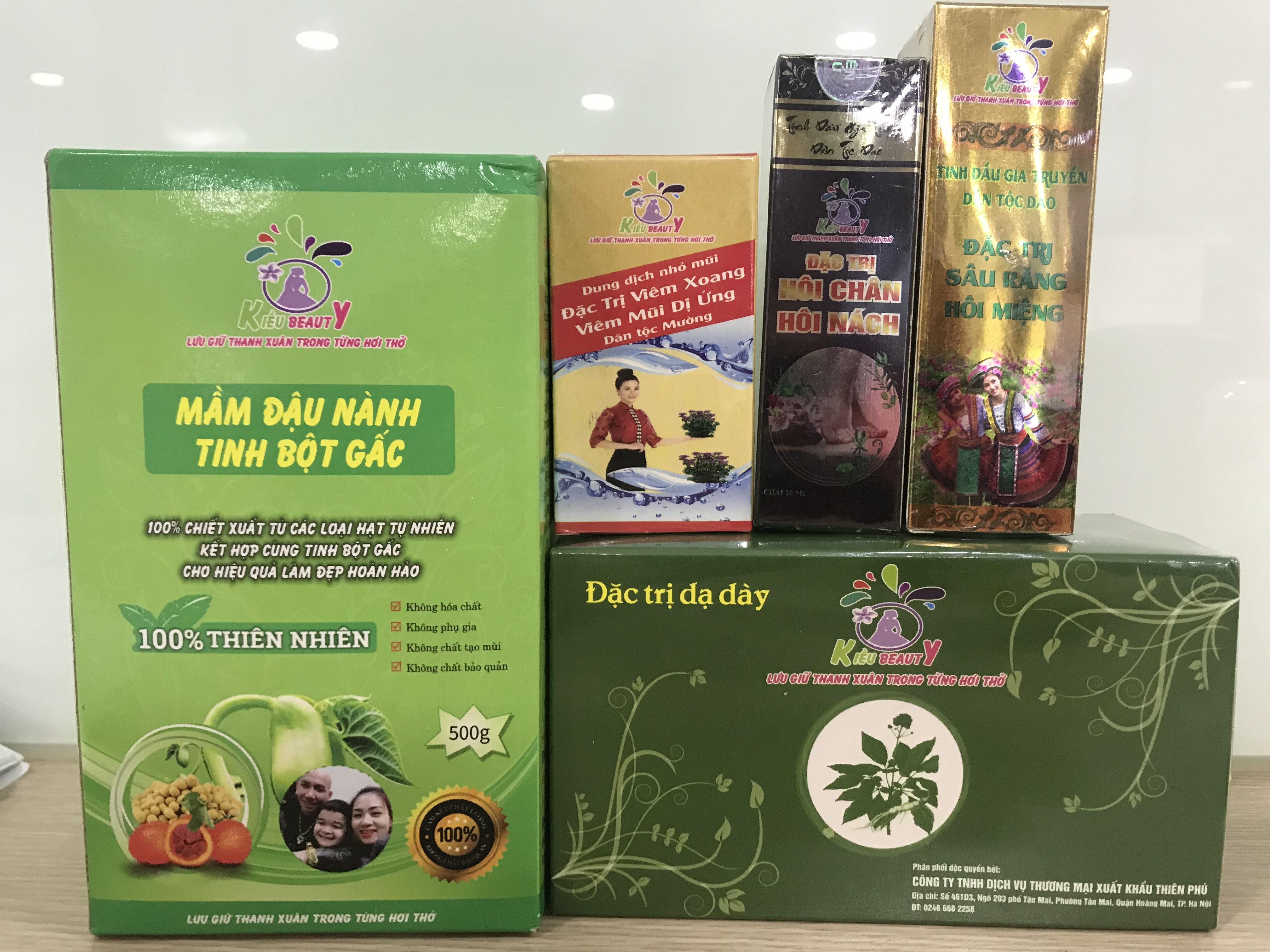 5 sản phẩm của Công ty TNHH Dịch vụ Xuất khẩu Thiên Phú do Lã Thúy Kiều làm Tổng giám đốc