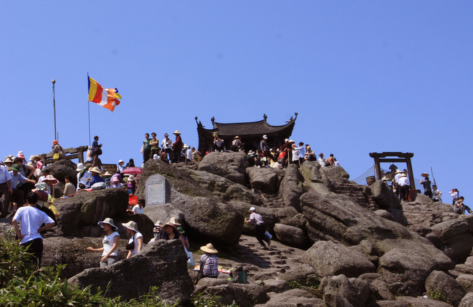 Lễ hội chùa Yên Tử. (Nguồn: Internet)