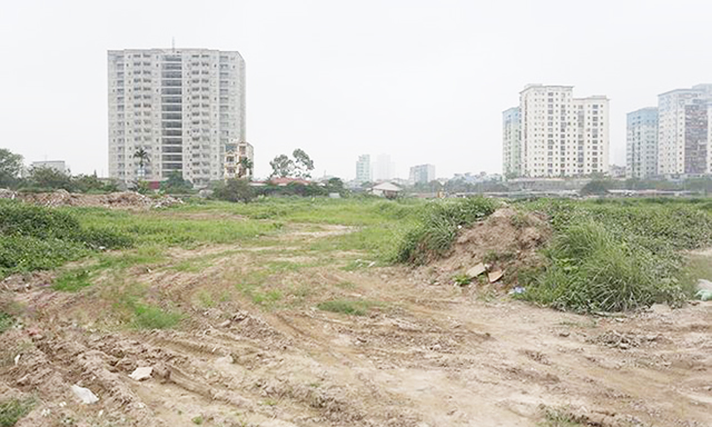 Dự án Thịnh Liệt (Hoàng Mai) để hoang đã 14 năm chưa triển khai