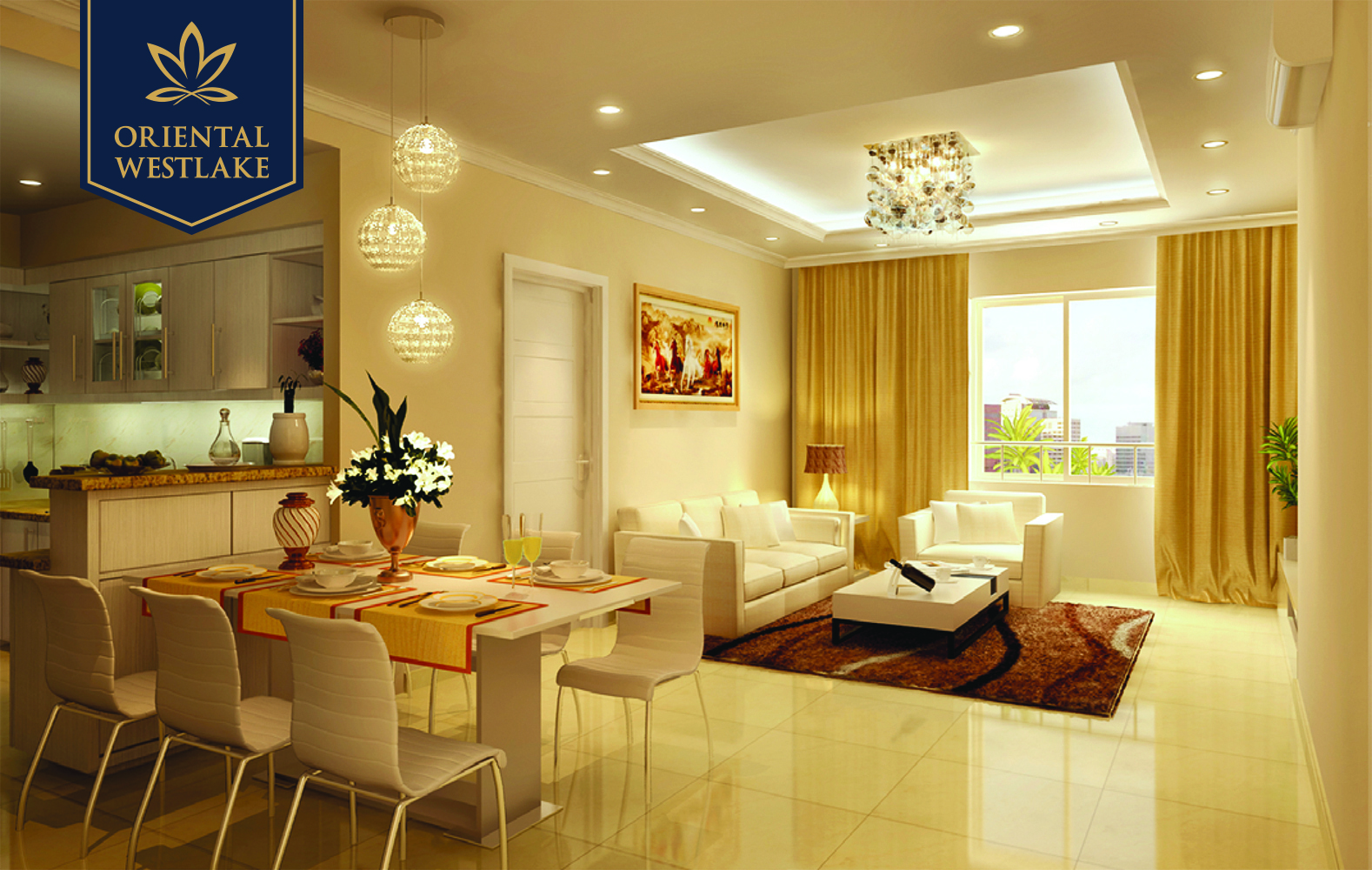 Living space is equipped with high level equipment of famous brands. Hotline: 090 488 6558