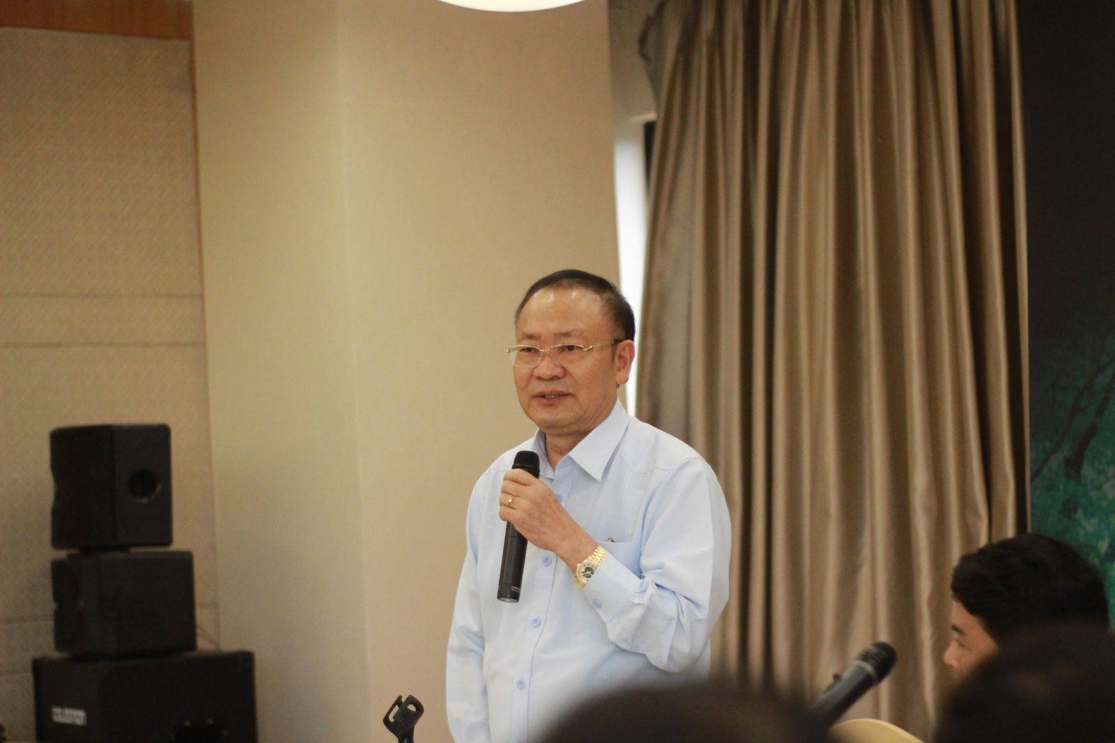 Nguyễn Mạnh Thản, chairman of Hà Nội Tourism Real Estate Association.