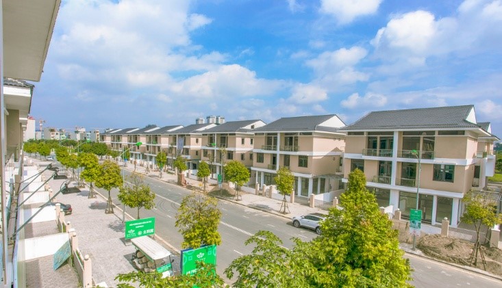 Tiểu khu An Phú – Shop Villa có tầng 1 dành cho hoạt động kinh doanh với mặt đường rộng 27m sẽ mang đến không gian thương mại sầm uất nhất khu vực Hà Đông.