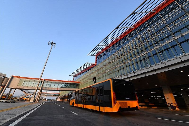 Van Don International Airport, developed by private Sun Group, was put into operation on December 30, 2018. (Photo: VNA)