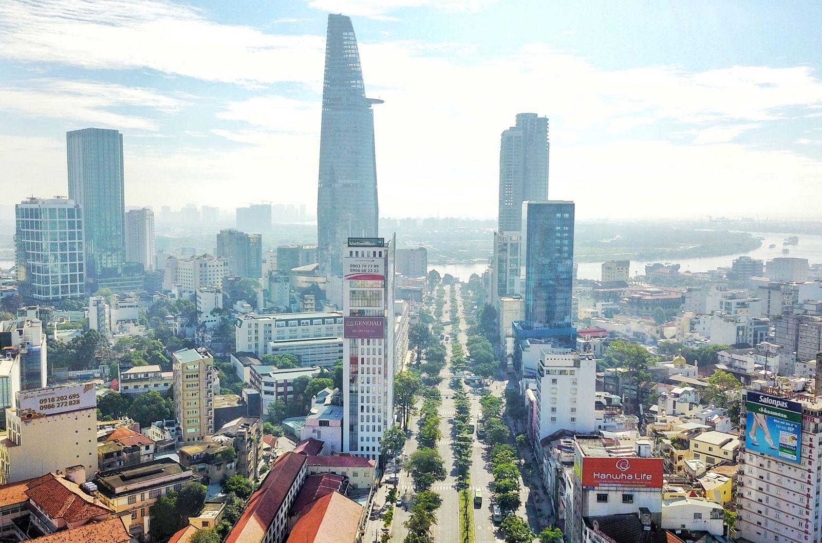 A view of HCM City. (Photo: VNA)