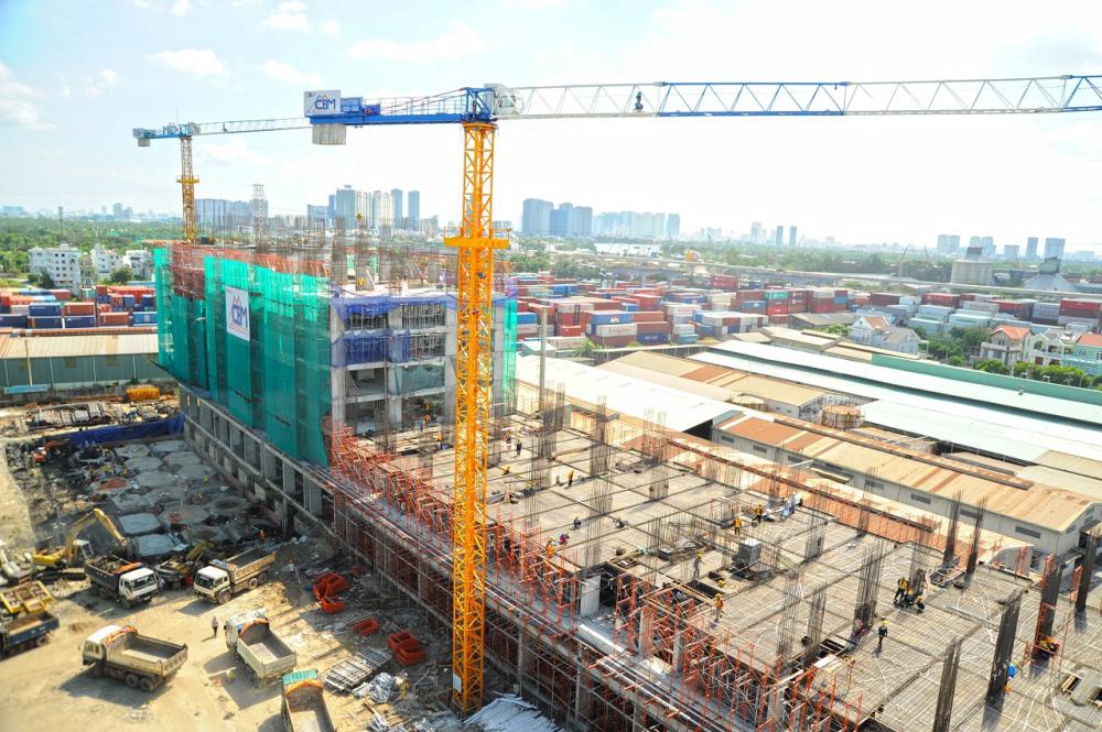 A housing project is being developed in HCMC.
