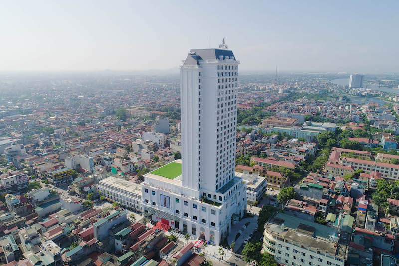 Vincom Plaza Thai Nguyen is one of the city’s new financial symbols.