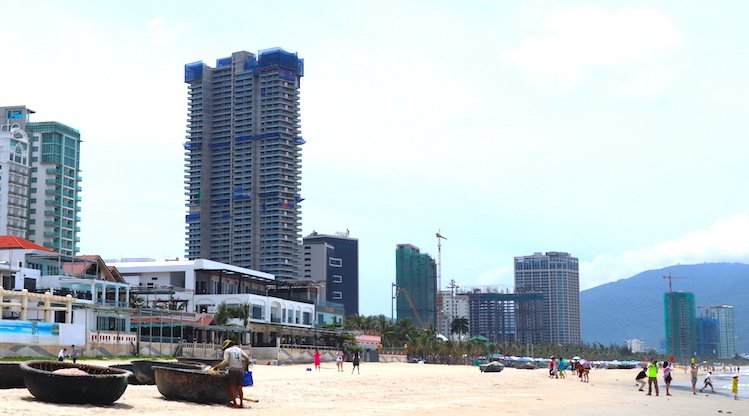 Danang is seeing a hotel construction boom.