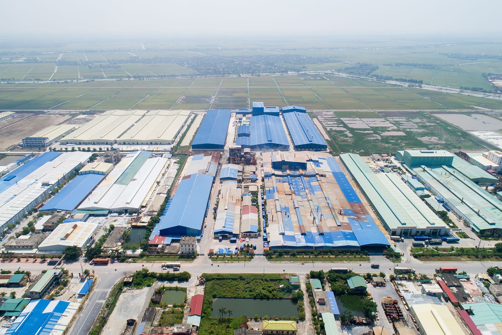 Tien Hai industrial zone in northern Thai Binh province. (Photo: viglaceraip.com)