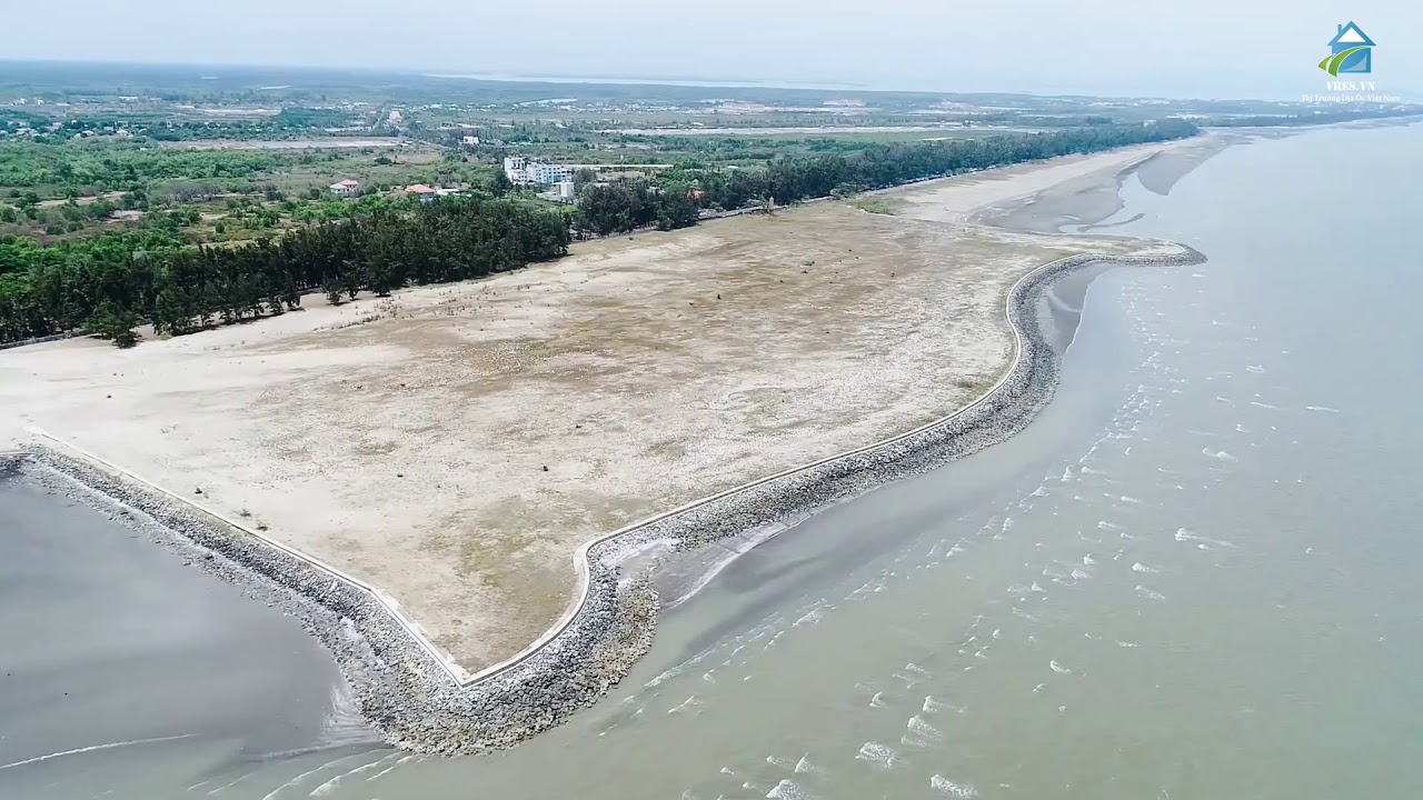 A view of reclaimed land in Can Gio District. (Photo: VRES TV)