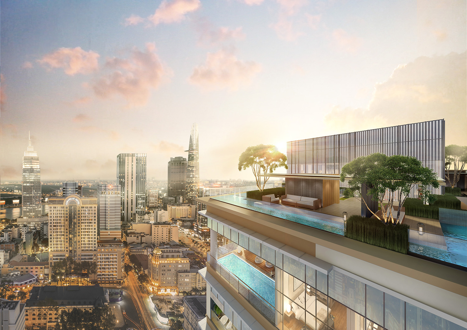 The Marq offering stunning views of Ho Chi Minh city and a true luxury lifestyle for discerning investors.
