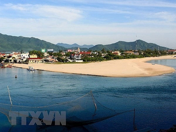 A view of Lang Co Bay in Thua Thien-Hue. (Source: VNA)