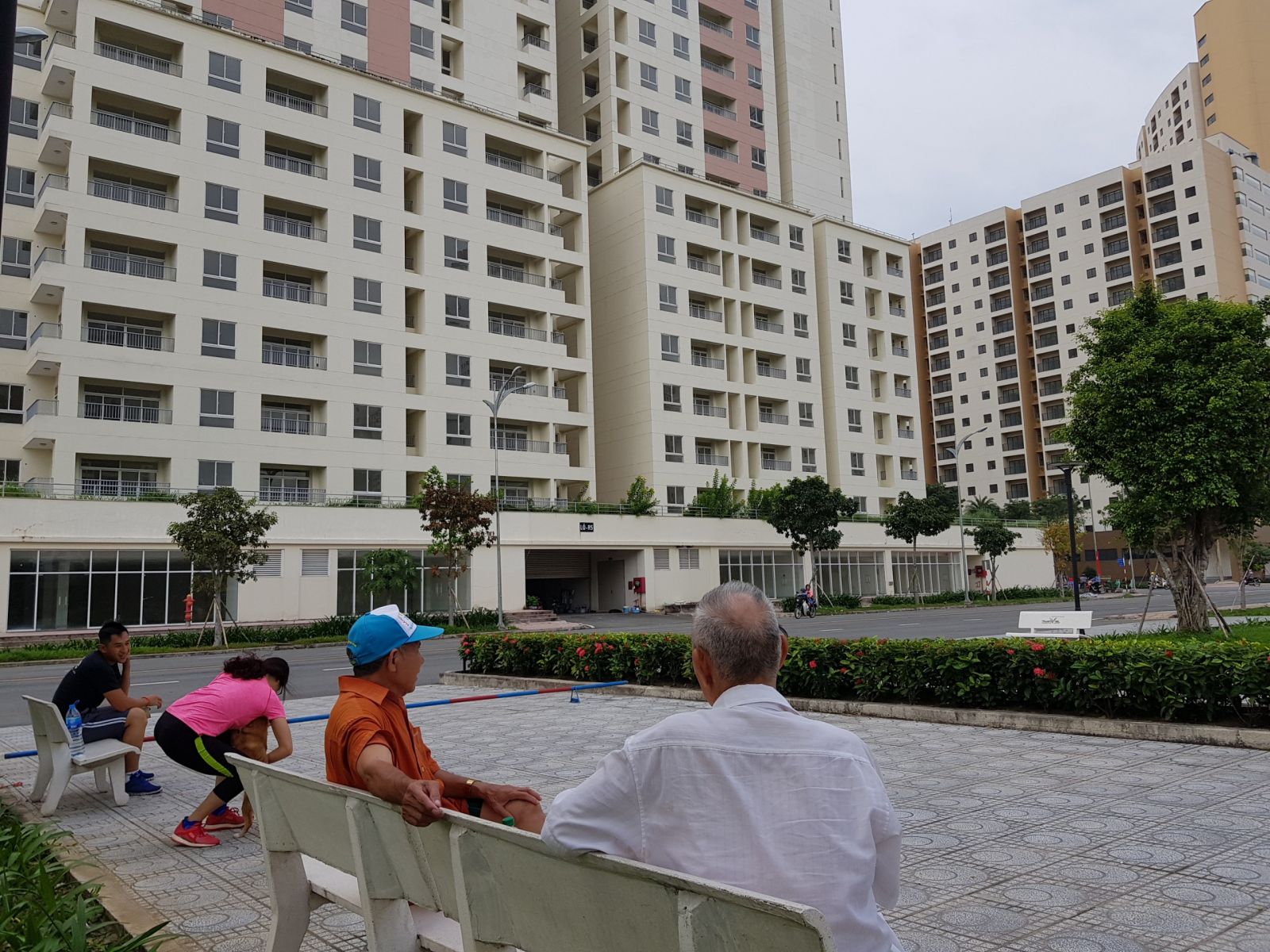 A view of Binh Khanh resettlement apartments in HCM CIty. (Photo: vietnambiz)
