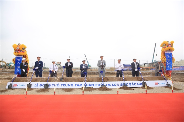FM Logistics started its construction on its 30 million USD warehouse and distribution centre in northern province of Bac Ninh. (Source: VNA)