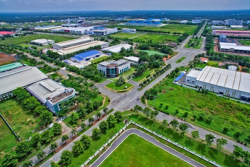 The country's industrial real estate market has been forecast to develop strongly this year and in the future. (Photo dantri.com.vn)