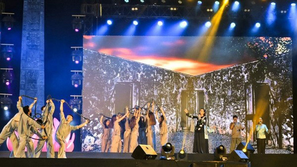 A performance at the ceremony. (Photo: baobariavungtau.com.vn)