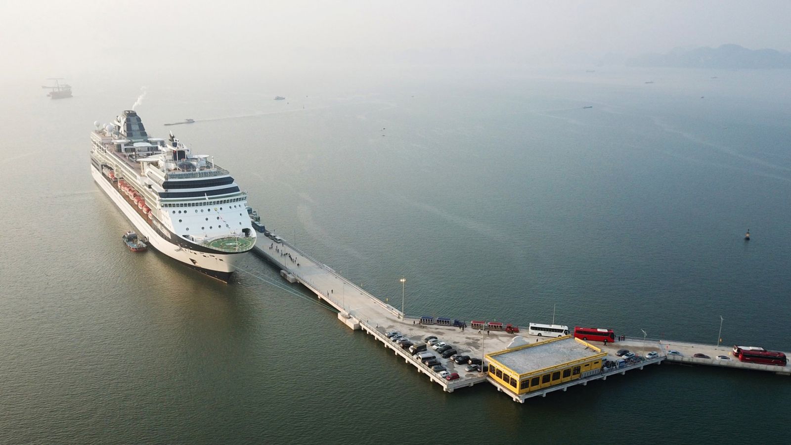 Ha Long International Cruise Port.