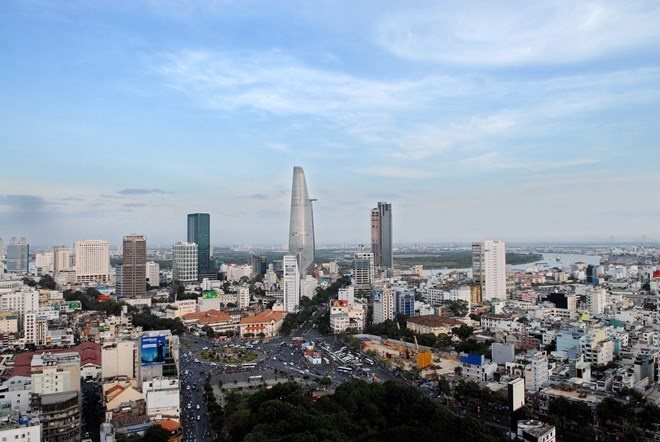 The construction sector aims that half of big- and medium-sized cities in Vietnam meet green city standards by 2030. (Photo: VNA)