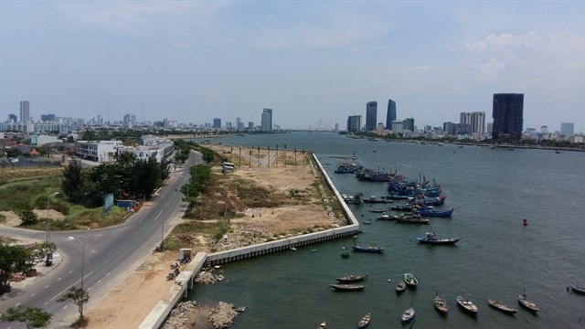 The Marina Complex on the backfilled Hàn River in Đà Nẵng. (Photo: Công Thành)