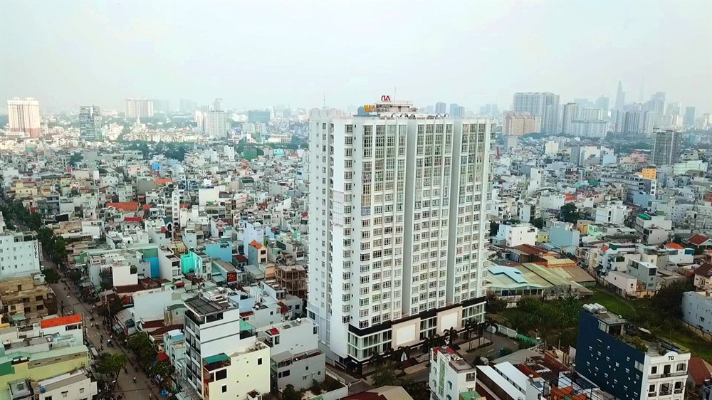 File photo of a housing project in HCMC’s District 2. HCMC will not tap State funds for resettlement projects.