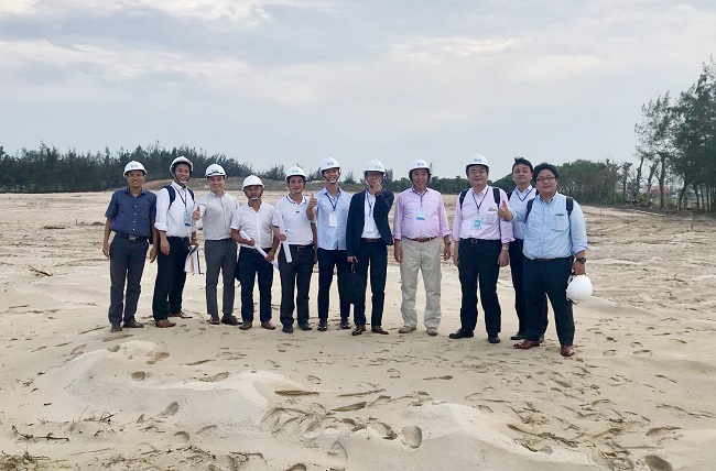 Japan's partner shows its keen interest in the project in Danang.