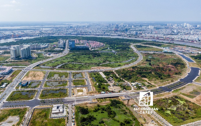 HCMC wants to develop a financial center in Thu Thiem new urban area. (Photo: cafef)