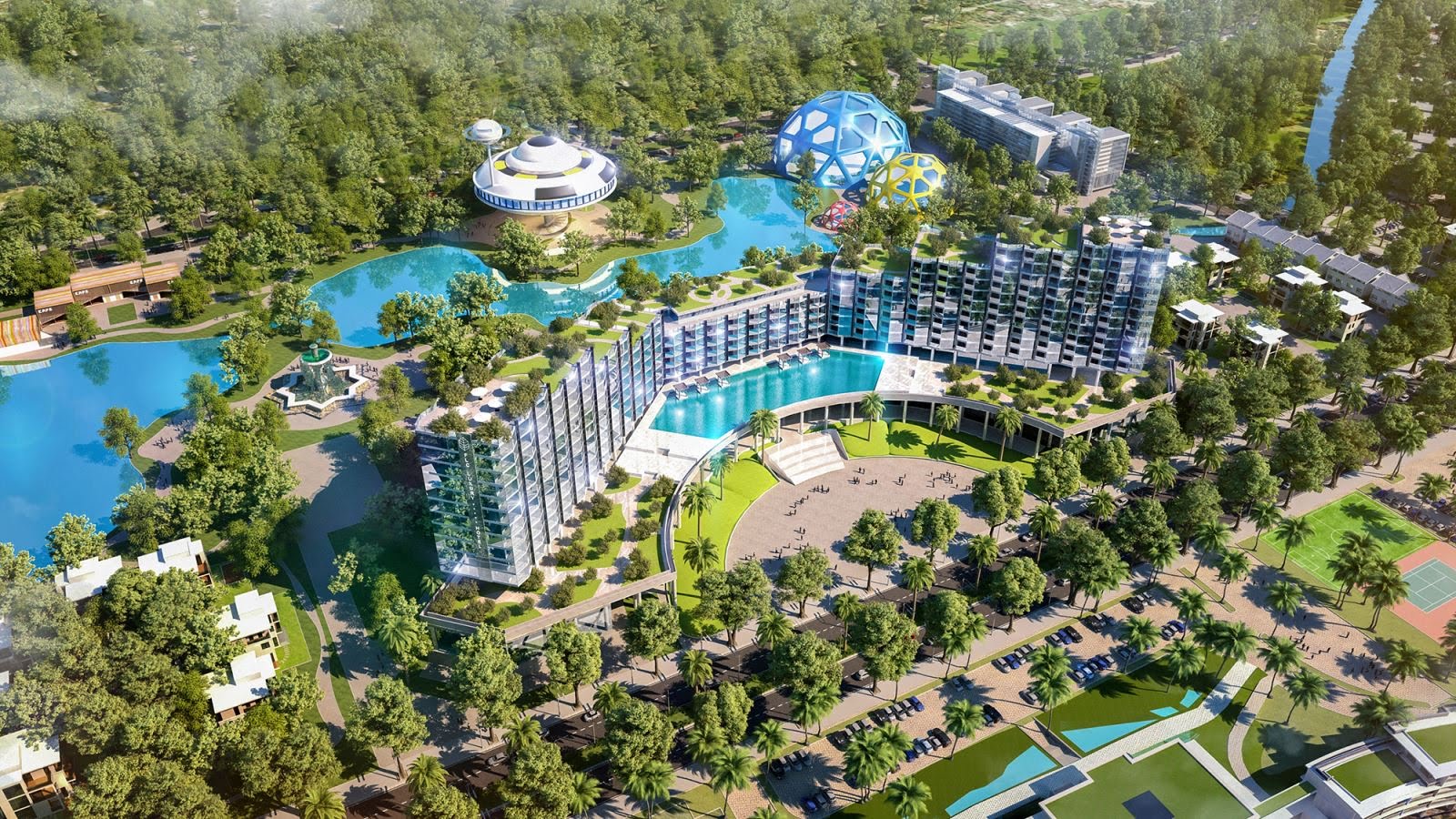 A resort project developed by FLC Group.