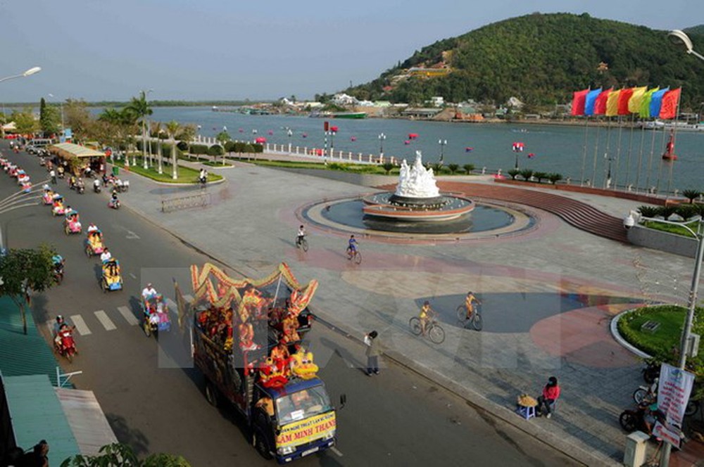 A corner of Ha Tien town, Kien Giang province. (Source: VNA)