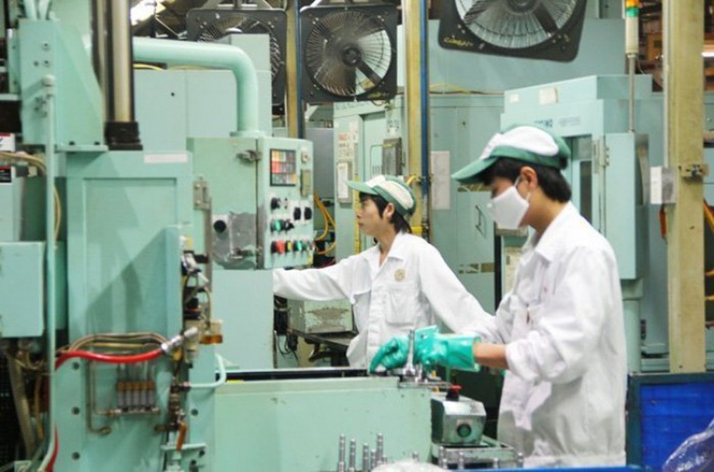 According to the Foreign Investment Agency, six Japanese processing and manufacturing projects were licensed last year, with over US$100 million committed to each project. (Photo: Quoc Hung)