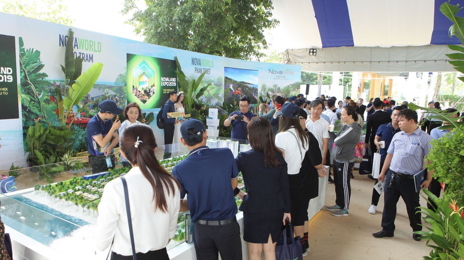 NovaWorld Ho Tram integrated resort proves to be a magnet to participants during the expo.