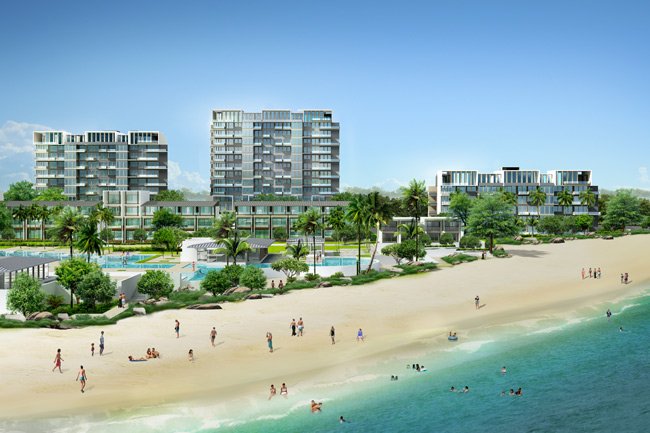 An artist’s impression of a property project in the central coastal city of Danang. It is necessary to issue clear regulations on the condotel segment. (Photo: TL)