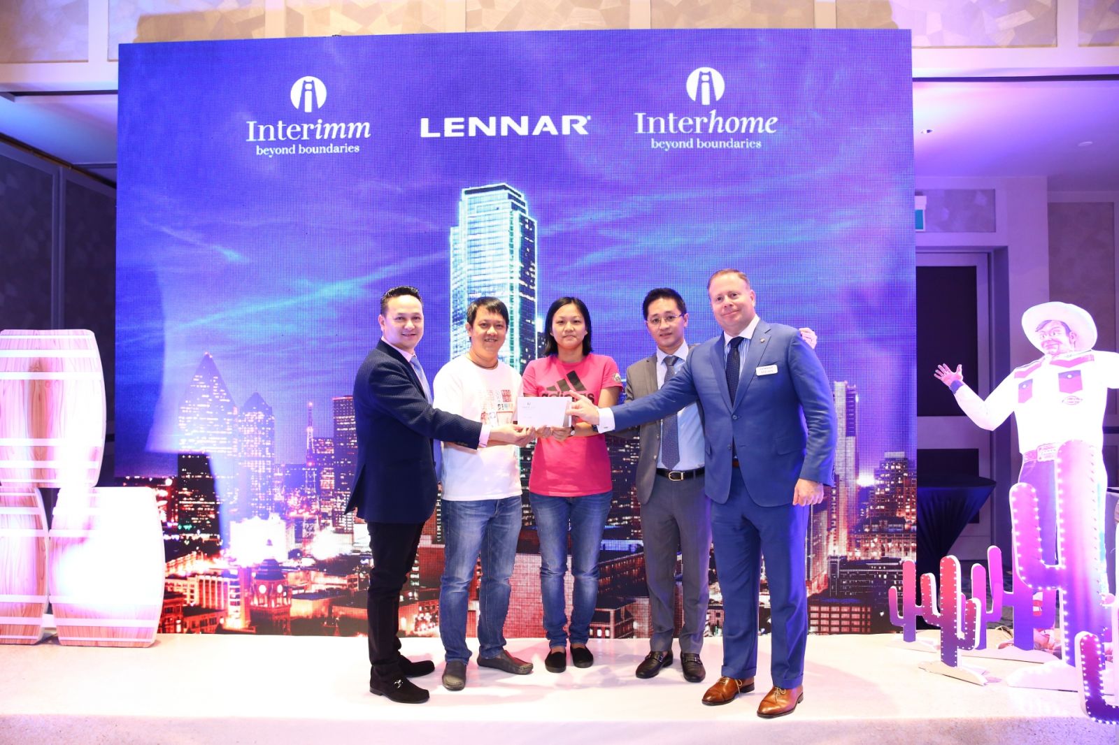 Interhome and Lennar International organised a sales event in Ho Chi Minh City.