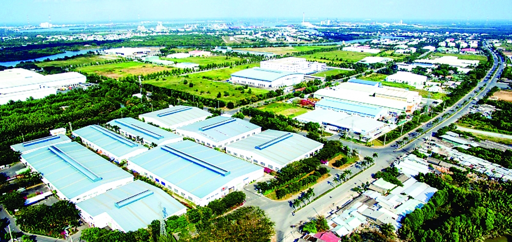 An overview of the Sai Dong Industrial Park.