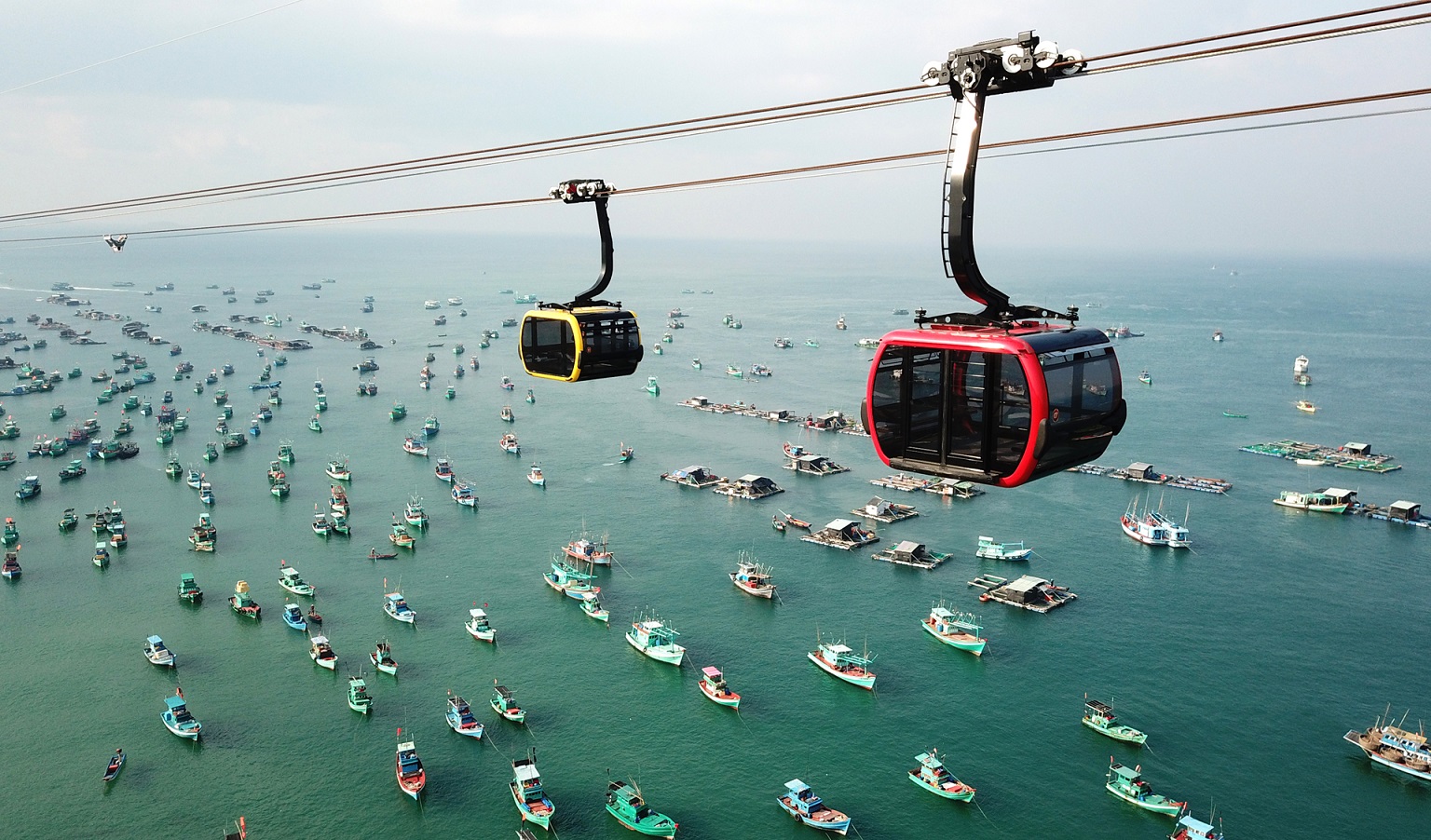 The world’s longest cable car delivers tourists to Phu Quoc