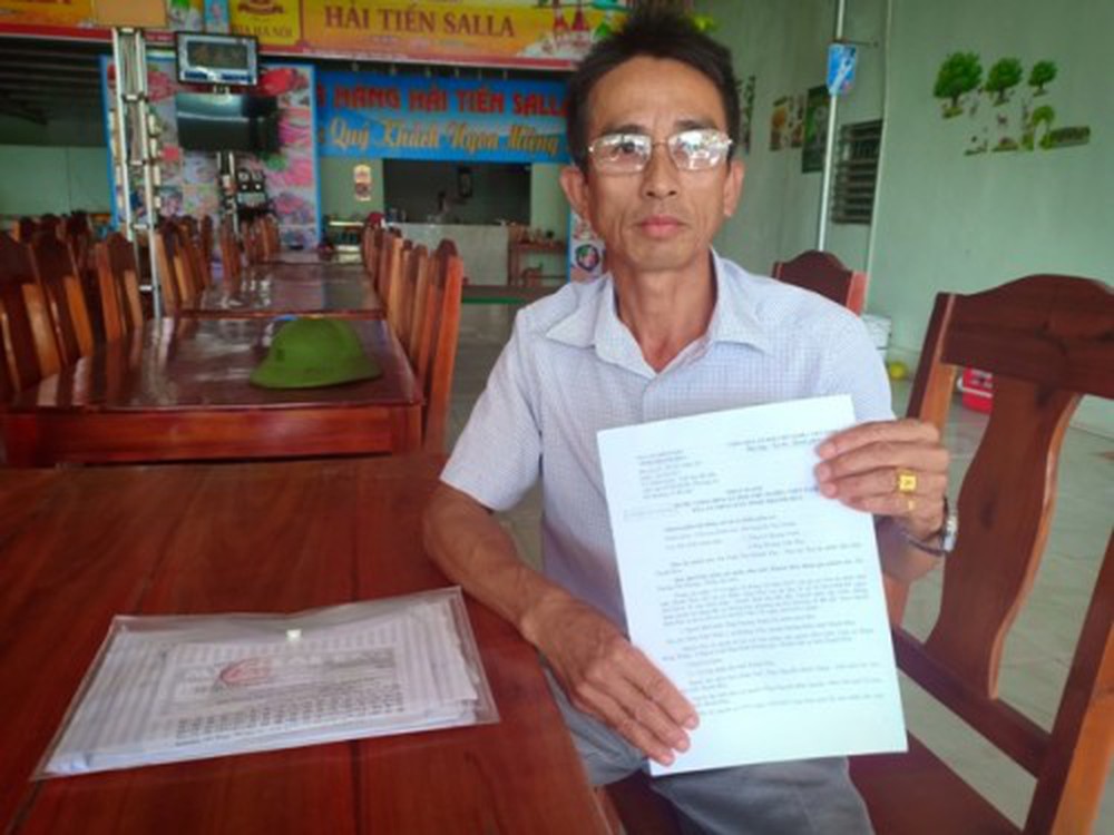 Ông Trương Xuân Lễ vừa có đơn kêu cứu lần thứ 14 về việc huyện Hoằng Hóa không thi hành đúng bản án số 55 của Tòa án nhân dân tỉnh Thanh Hóa.