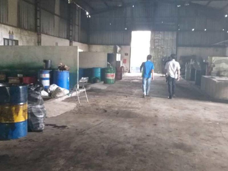 Khu xử lý chất thải nguy hại của Công ty Việt Thảo.