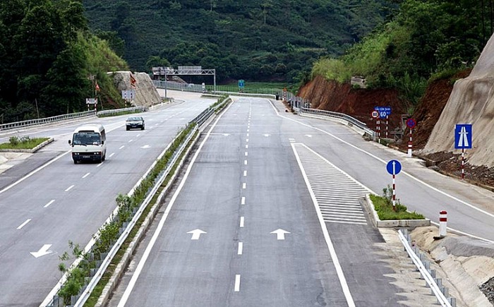Đường cao tốc Nội Bài - Lào Cai. Ảnh mịnh họa