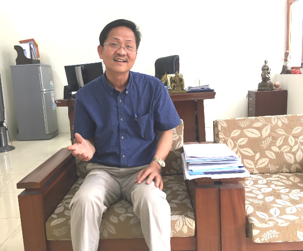 Ông Nguyễn Đình Tiến, Giám đốc Công ty Nước sạch số 3.