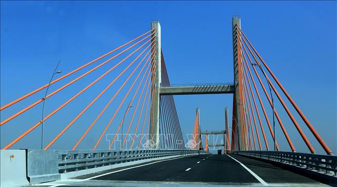Cầu Bạch Đằng được đề xuất đưa vào hệ thống giám sát, khai thác dữ liệu thu phí quốc gia. Ảnh: Huy Hùng/TTXVN