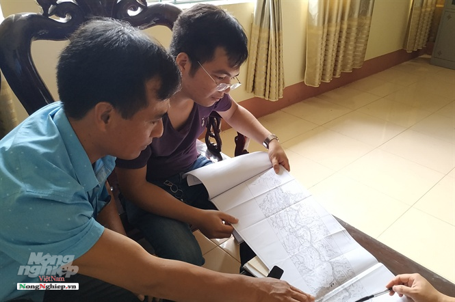 Lãnh đạo xã Sơn Hà, huyện Bảo Thắng chia sẻ về vị trí dự án thủy điện Thái Niên.